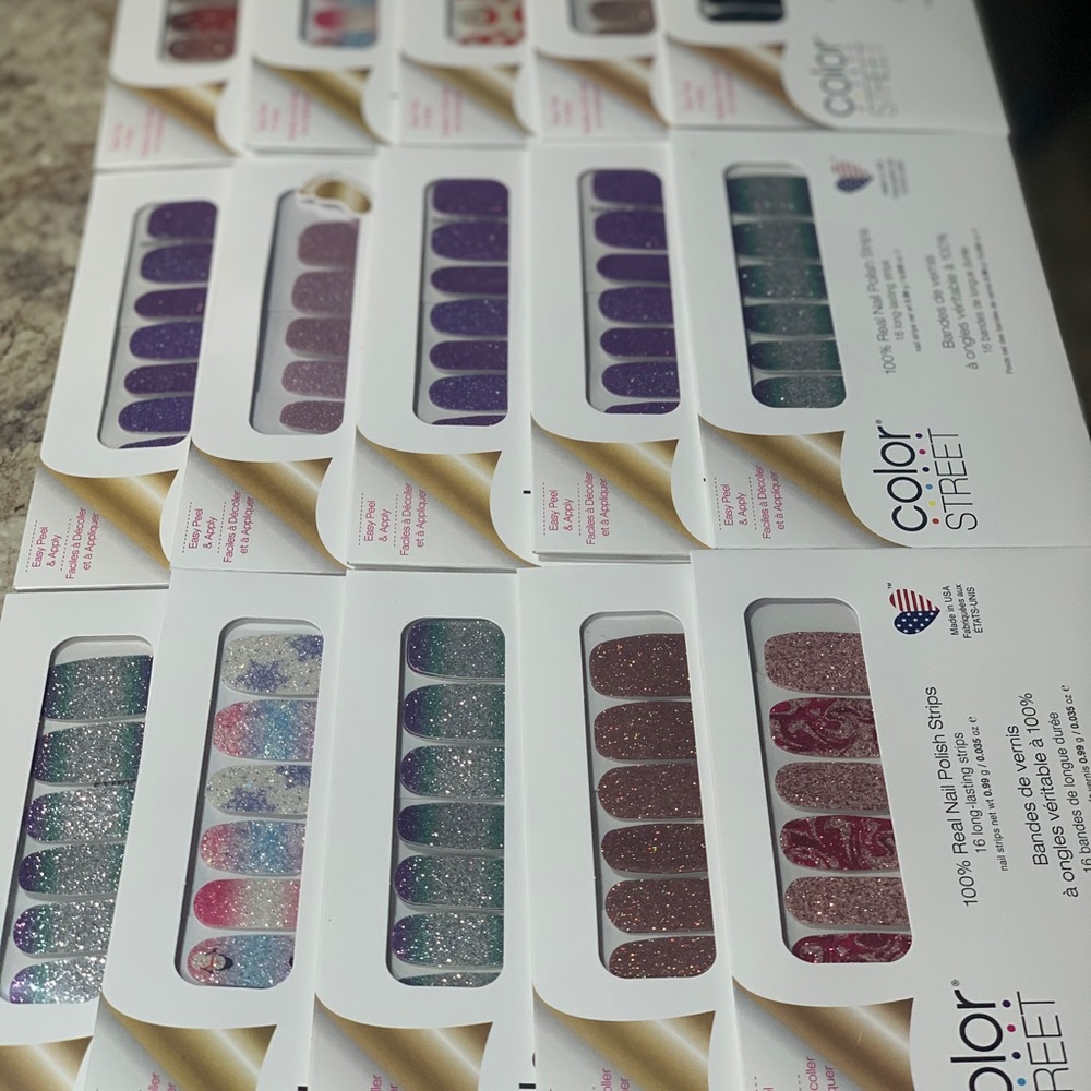 Color Street 100% Real Nail Polish Strips
